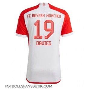 Bayern Munich Alphonso Davies #19 Replika Hemmatröja 2023-24 Kortärmad